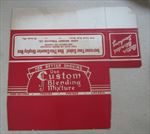 Old Vintage 1940's - CUSTOM Mixture - TOBACCO STORE - DISPLAY BOX - Weisert
