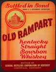 Lot of 25 Old Rampart Kentucky Straight Bourbon Whiskey Labels