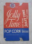HUGE Old Vintage 1940's JOLLY TIME - Popcorn Box