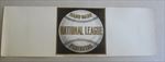 Old Antique - NATIONAL LEAGUE - Baseball CIGAR CAN LABEL 