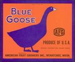 #ZLC092 - Blue Goose Apple Crate Label