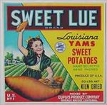 #ZLC028 - Sweet Lue Sweet Potatoes Crate Label
