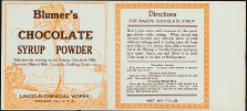 #LCA038 - Blumer's Chocolate Syrup Powder C...